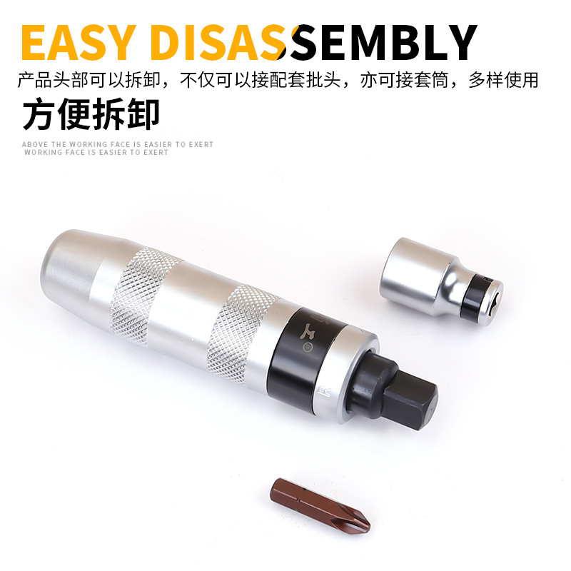 Destornillador de impacto de 12 piezas S2 Extractor de tornillos rotos lote de impacto de percusión multifunción de grado industrial