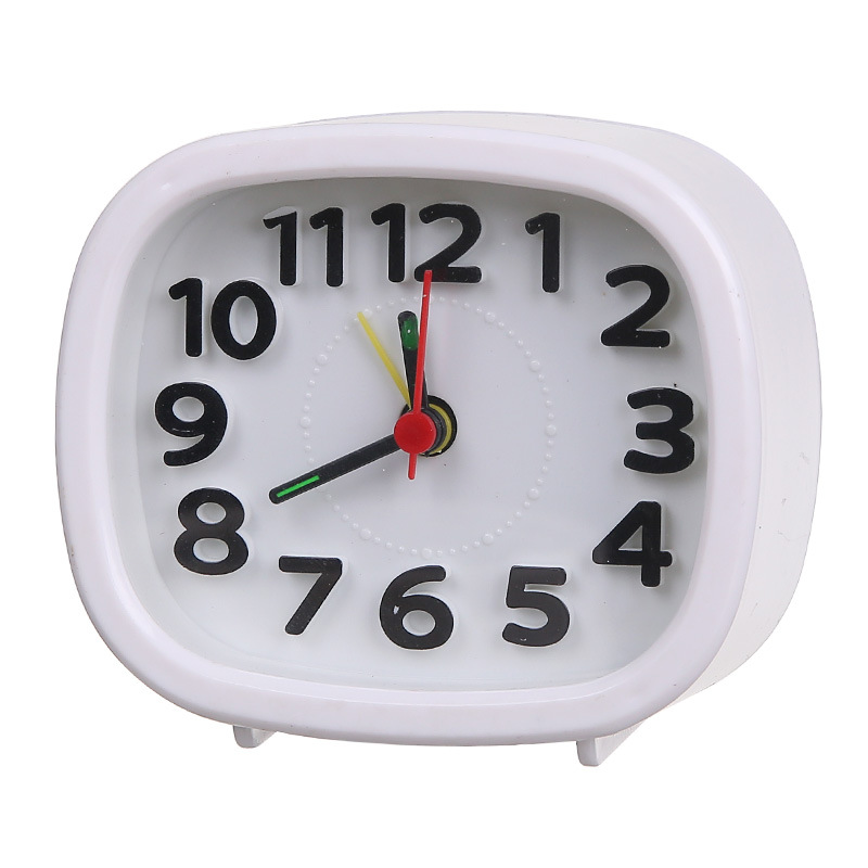 Reloj Despertador Digital de Escritorio de Plástico ABS con Alarma para Dormitorio y Oficina