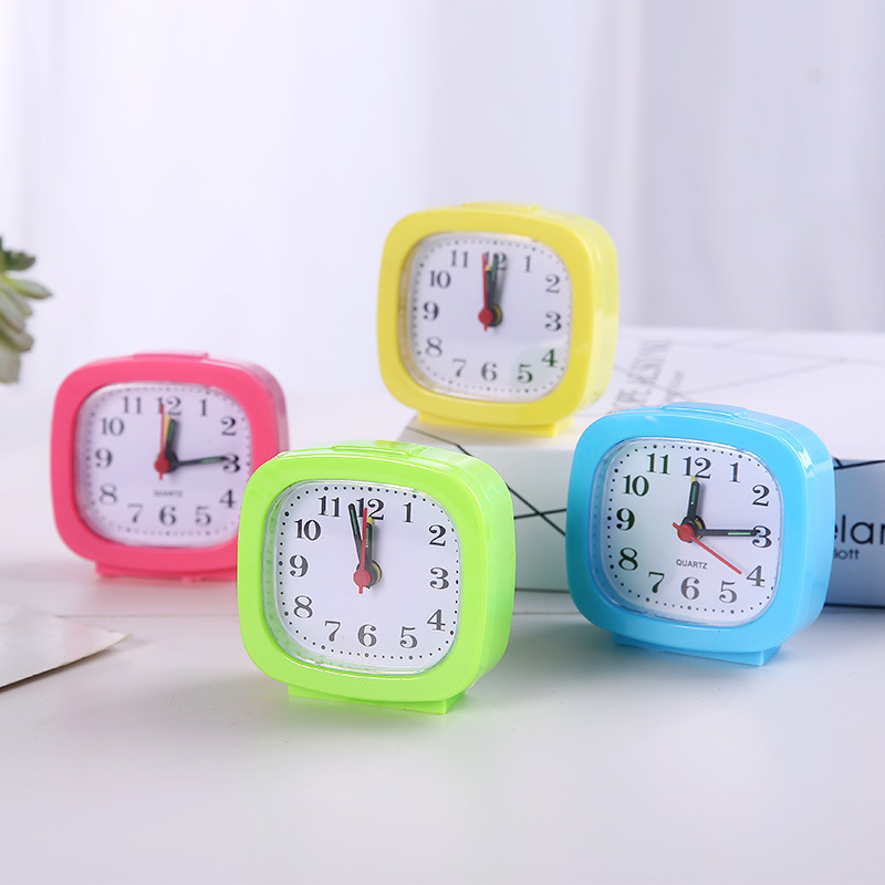 Reloj Despertador Digital de Escritorio de Plástico ABS con Alarma para Dormitorio y Oficina