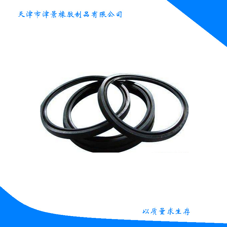 供应HG4-338-66大尺寸J型无骨架丁腈胶密封 水泥厂钢厂用氟胶油封