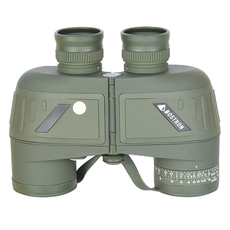 德国BOSTRON双筒望远镜高倍高清7X50军标测距微光夜视防水非红外