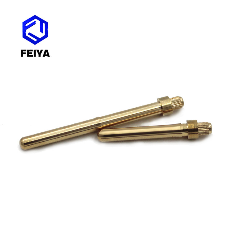 数控CNC机 非标黄铜压花销子 小铜件