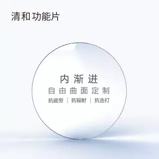 48小时出货内渐进1.56、1.61、1.67渐进多焦点镜片自由曲面