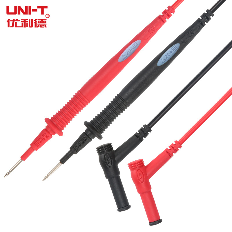 UNI-T/优利德万用表表笔UT-L21/27/UT-L90特尖表笔10A/20A通用型