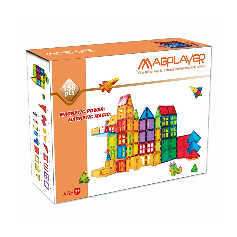 Магнитный конструктор, игрушка, ручная работа