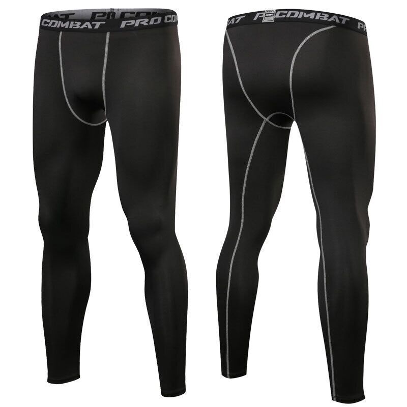 Tights Men's Fitness running sports basketball base training trousers high elastic quick-drying compression pants manufacturer in stock Tights Men's Fitness running sports basketball base training trousers high elastic quick-drying compression pants manufacturer in stock