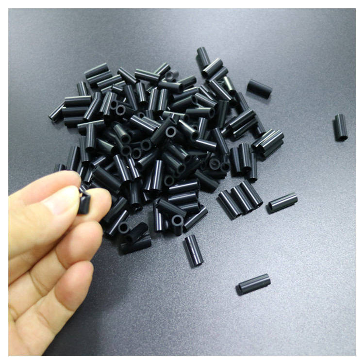 厂家供应耐高温 高抗撕裂黑色套管 金属套管