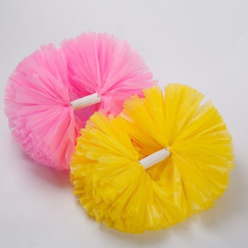 Porristas flor bola suministros danza mano la flor animadora competencia de baile especial de los niños día la flor bola