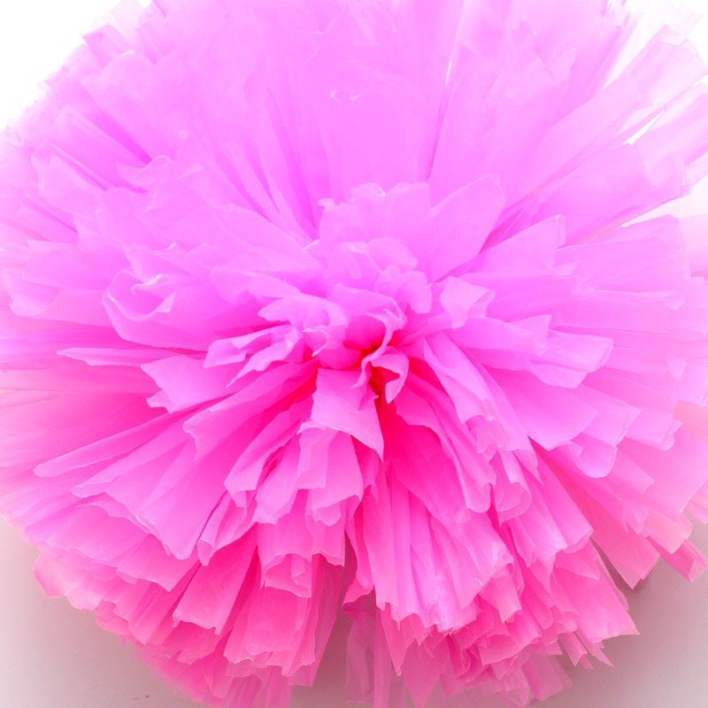 Porristas flor bola suministros danza mano la flor animadora competencia de baile especial de los niños día la flor bola