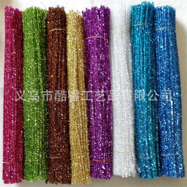 6MM directo de fábrica tira de cebolla verde tira de lana tira intermitente torcido palo