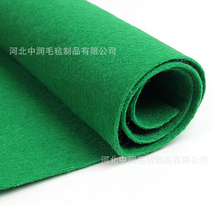 大量供应diy彩色毛毡布 书画彩色毛毡布高密度耐磨彩色毛毡布