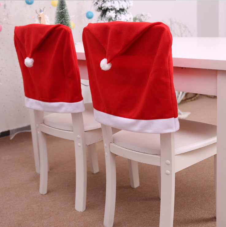 New Christmas New Plusal Chair Chair Pool Set Christmas Big Hat…