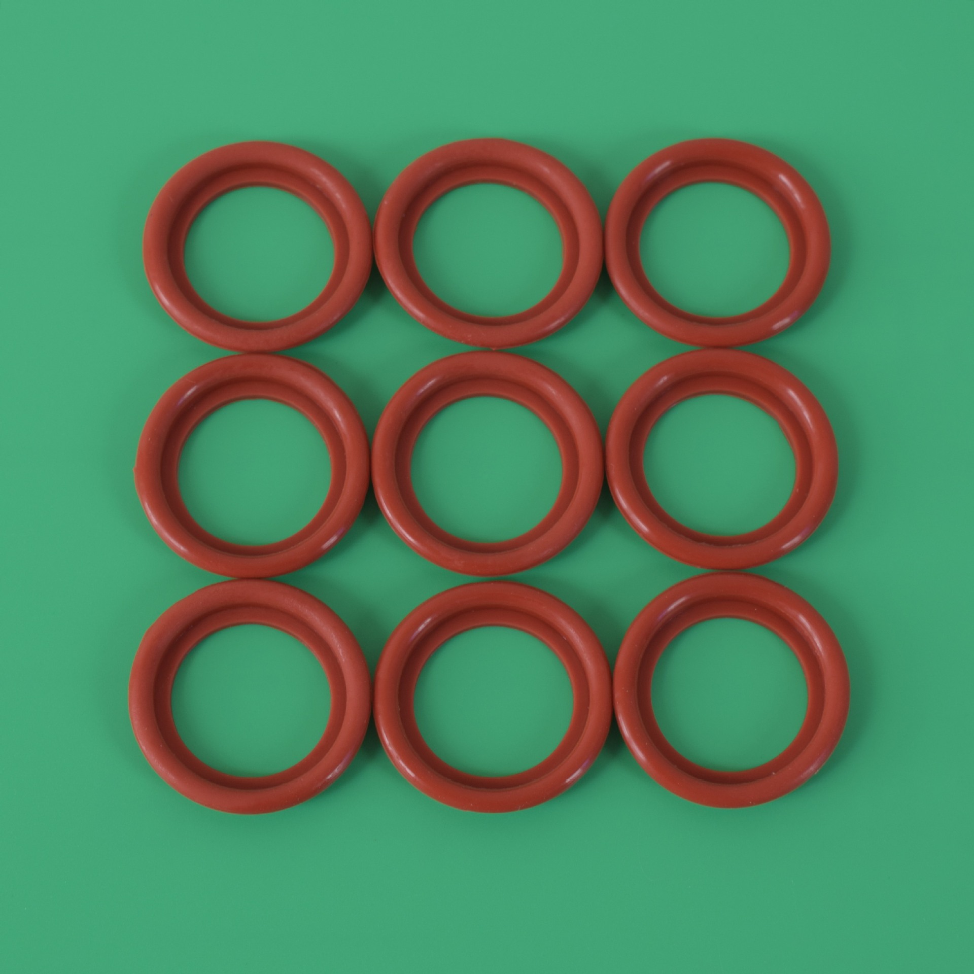 现货红色汽车大灯H13卡扣底座硅胶密封圈 雾灯H13专用防水胶圈