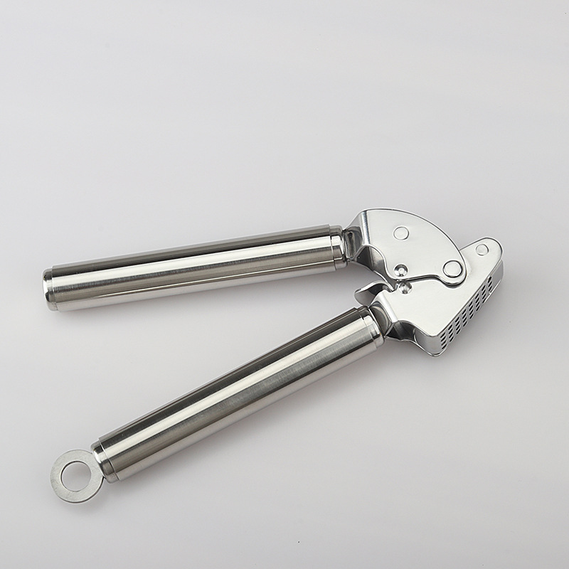 Factory Direct stainless steel 304 manual garlic press hand-held garlic press artifact kitchen multifunctional gadget