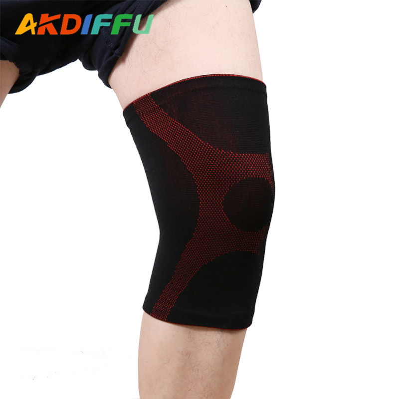 Unisex corto punto compresión kneepad deportes kneepad apoyo protección caliente rodilla escalada pie cesta fila neto