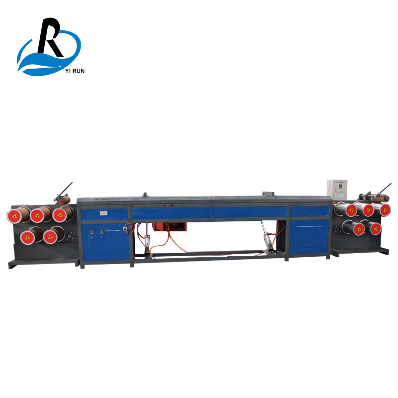 一润机械PET笤帚丝 PET聚脂毛刷丝扫把丝拉丝机组