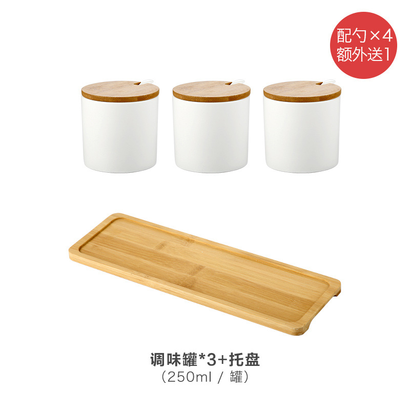 Olla de aceite de cerámica de estilo japonés hogar botella de aceite botella de condimento olla de vinagre condimento caja botella frasco de sal traje