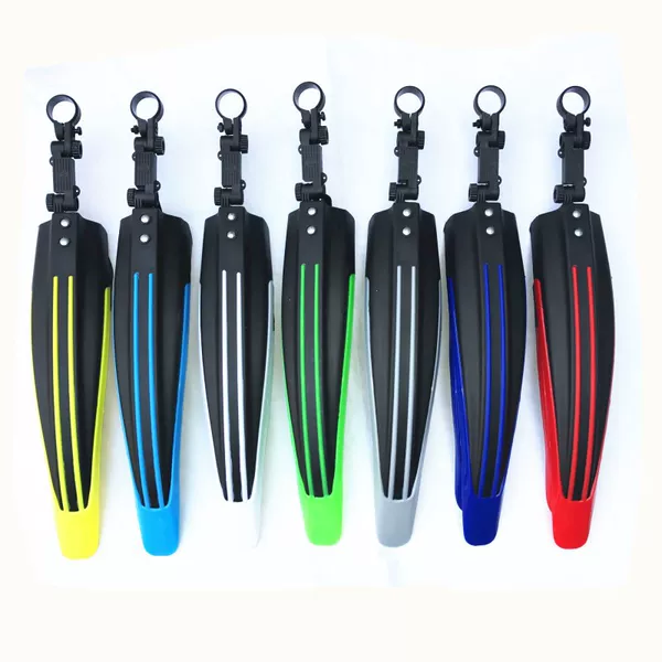 Mountain Bike Fenders, Bicycle Fenders, Bicycle Front and Rear Fenders, Color Adjustable High and Low Fenders