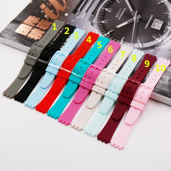 Replacement Woki Silicone Watch Strap 121617171920mm Three-Eye Series Supports Dropshipping