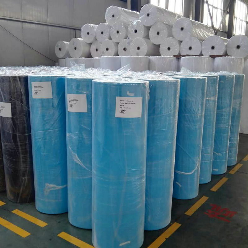 厂家供应纺丝不织布 家用医疗家居无纺布 PP覆膜口罩无纺布