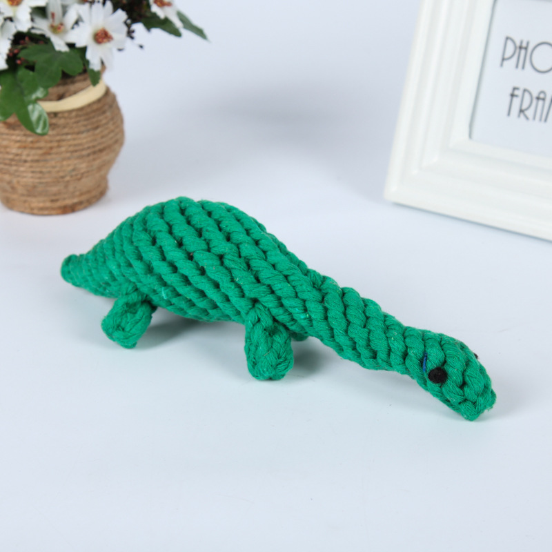 Juguetes para perros de mascotas resistentes a la mordida, dientes molares, cuerda de mordida, nudos de pelo dorado, peluche para perros pequeños y medianos, juguetes para perros al por mayor