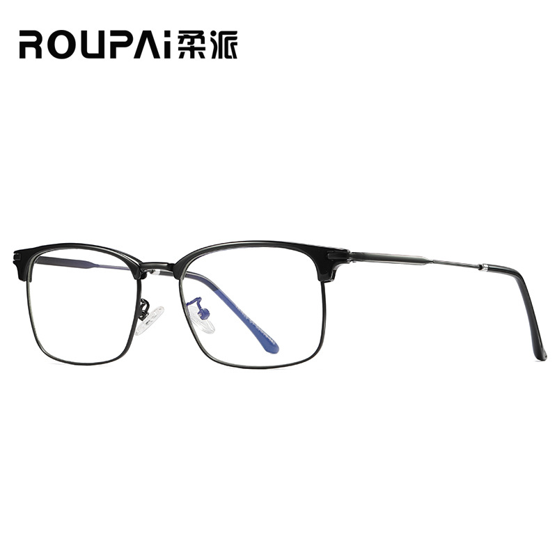 Nuevo TR90 anti-Luz Azul gafas hombres y mujeres mismo espejo de la computadora 1828 estudiante retro gafas al por mayor