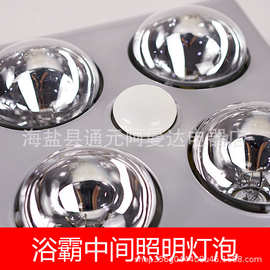 浴霸照明灯泡中间40w暖光R63防水防爆小动物宠物取暖保温E27螺口