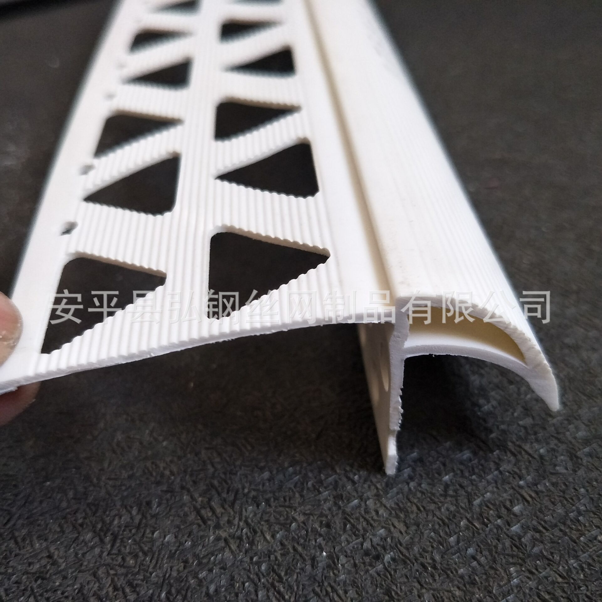 销售pvc防流挂滴水线条房檐口上阳角成品滴水线条窗台坡水线条