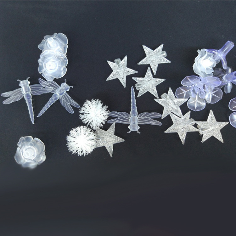 Factory wholesale small colored lights plastic accessories pendant clip stars Rose drops bubble led string light plug-in Factory wholesale small colored lights plastic accessories pendant clip stars Rose drops bubble led string light plug-in