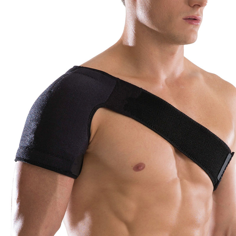 Sports shoulder pads fitness single shoulder badminton basketball winter shoulder discomfort sports men and women/shoulder pads wholesale
