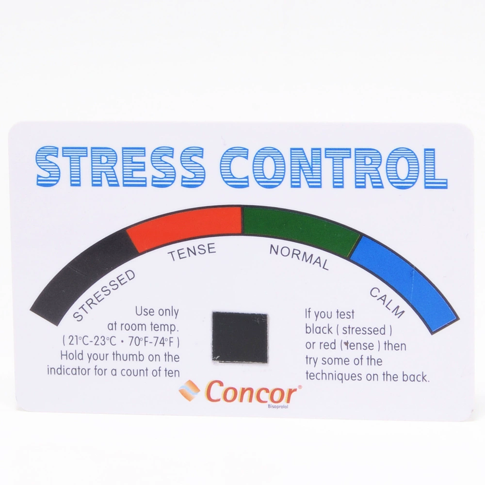 Настроение стресс-тест на изменение цвета карта оптовая температура датчик изменения цвета тест-карта давление тест-карта УФ-тест-карта