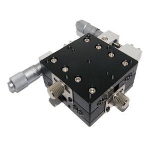 XY轴60*60 LY60-C 交叉滚子导轨微调平台 LY60-CM位移平台 微调架