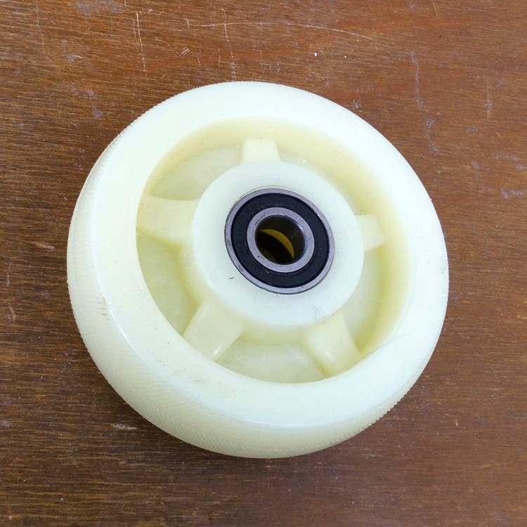 5寸脚轮单轮 工业白尼脚轮单轮 五星重型脚轮单轮