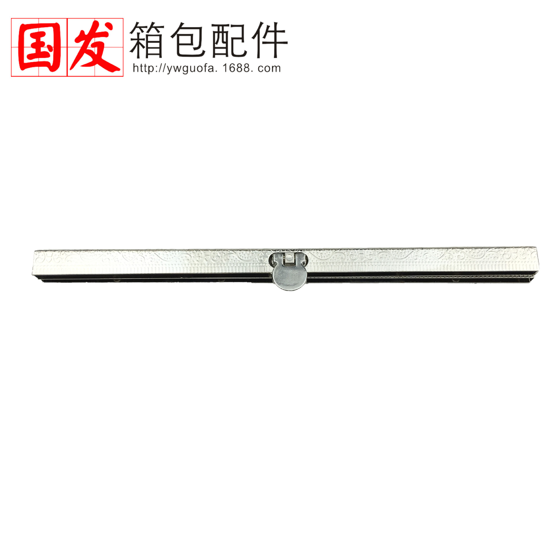 In stock: 19CM encaje en relieve oro estampado rectas cabeza redonda bolsa