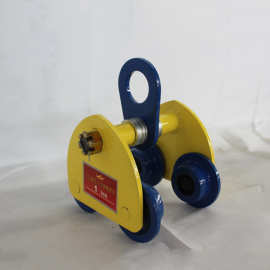 跨境GCT1t手动单轨滑动小车猫头单轨行车桃形起重机手推工字钢