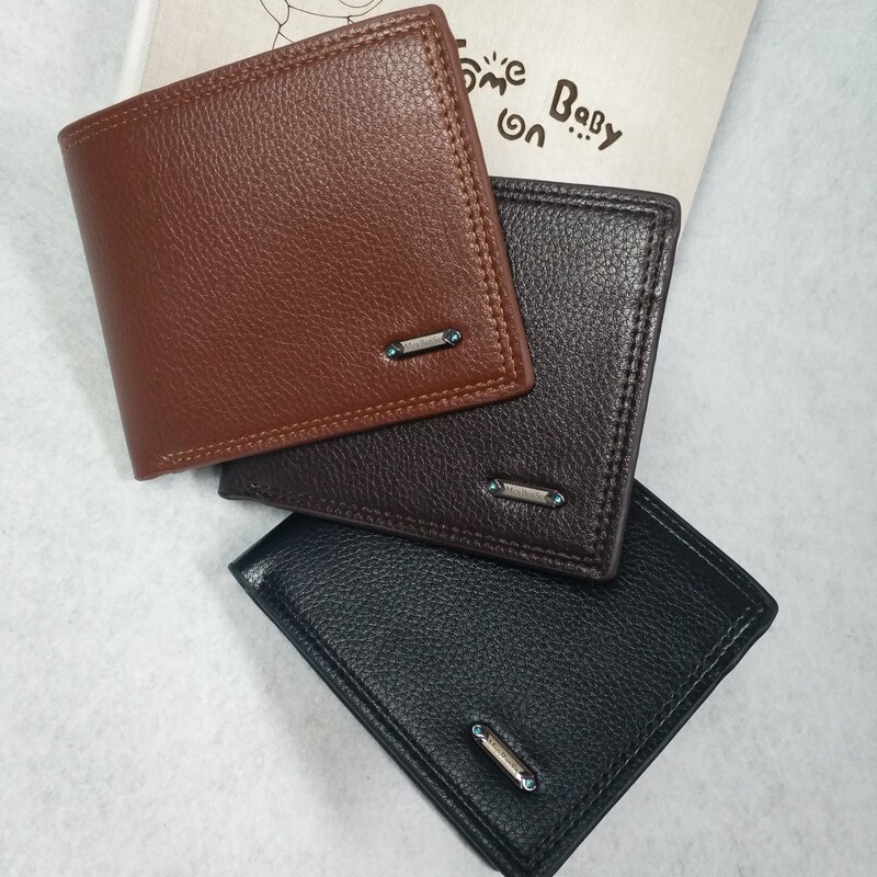 Wholesale New Men's Wallet with Multiple Card Slots, Wallet, Card Holder, One-Piece Short Business Belt, Driver's License Wallet, Pu Leather Men's Bag