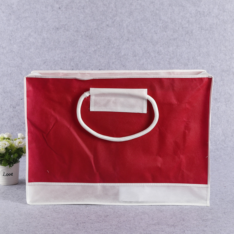 家纺无纺布袋子定 做 棉被手提袋订 做 宣传无纺布袋定 制LOGO