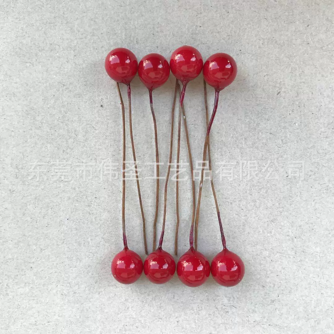 Фабрика сразу Рождество маленький красный плод пены ягоды богатый фруктовый цветок материал