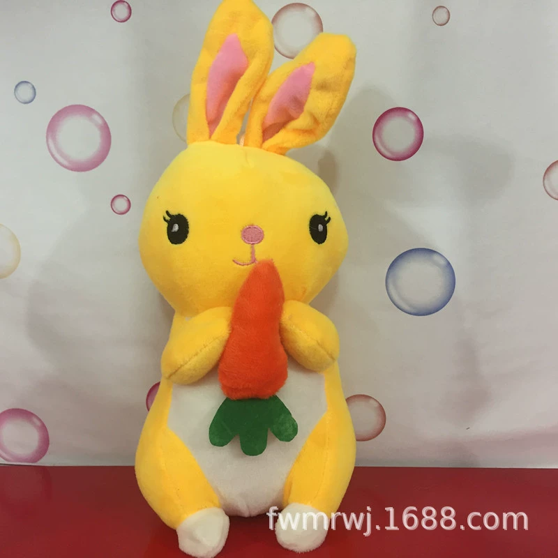 Плюшивая милая игрушка, кролик, игрушка-кукла, белый кролик
