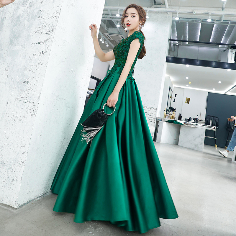 Summer long elegant evening dress, 2018 4