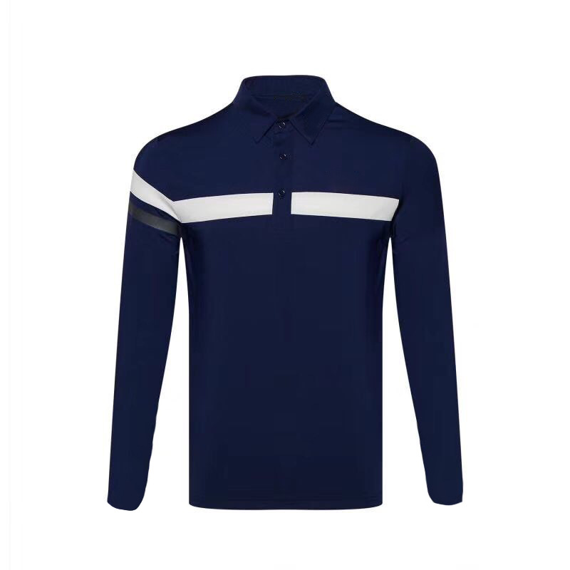 Golf long sleeve T-shirt men's sports ball clothes breathable quick-drying men's polo shirt men's autumn and winter New