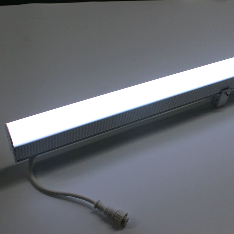 DMX RGB LED трубопровод для ограждения, уличная сборка, стильно, алюминиевый лентотрек, труба