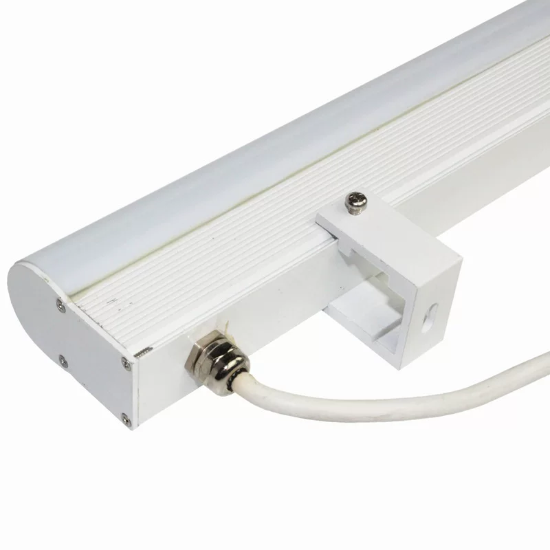 DMX RGB LED трубопровод для ограждения, уличная сборка, стильно, алюминиевый лентотрек, труба