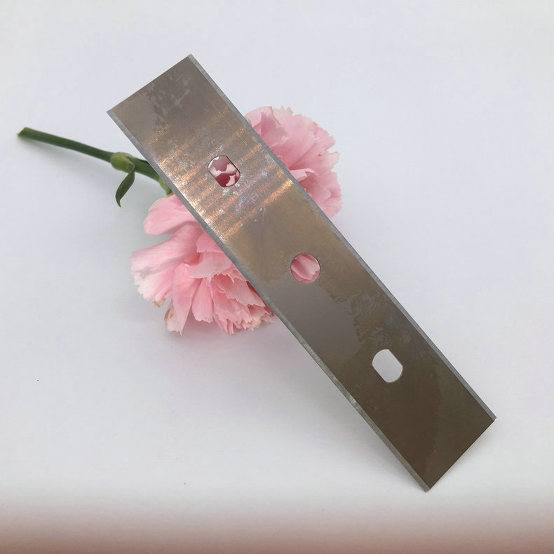 长期供应双面刀口刀片 双面铲刀片 SK5切纸刀片制造非标加工