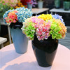 European -style single hydrangea simulation wedding 11 fork floral hydmark retro home decoration fake flowers