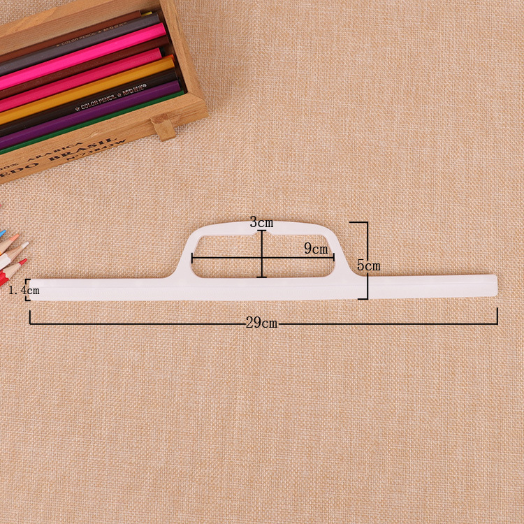 PE塑料提手热封袋子提手柄包装拉手塑料手提把29长通用手提柄收纳