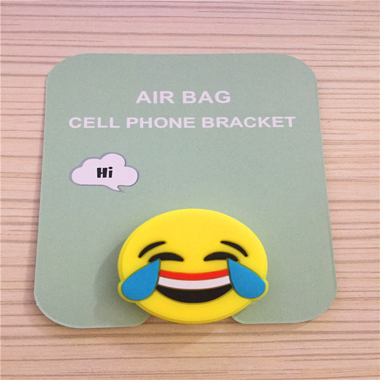 En stock al por mayor TikTok Cartoon creativo soporte de teléfono móvil puede soportar airbag soporte de teléfono móvil soporte de escritorio