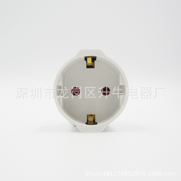 Enchufe de conversión estándar británico Estándar alemán a convertidor estándar británico Enchufe de conversión de enchufe europeo a estándar británico Estándar británico a estándar británico