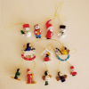 Christmas set, wooden pendant for elderly, Birthday gift