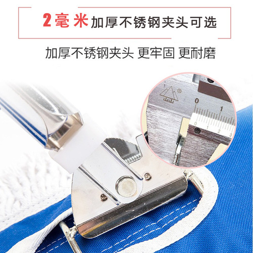 Hotel school household cotton mop tile large size mop cloth flat mop large size dust push cotton mop